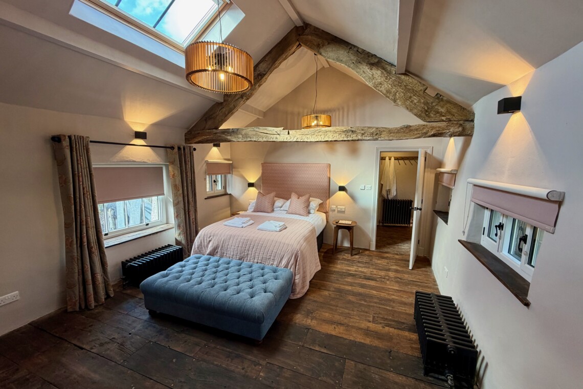 The amazing new Loft room at Orrest Head House our big house in the Lakes