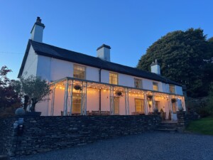 Orrest Head verandah at night