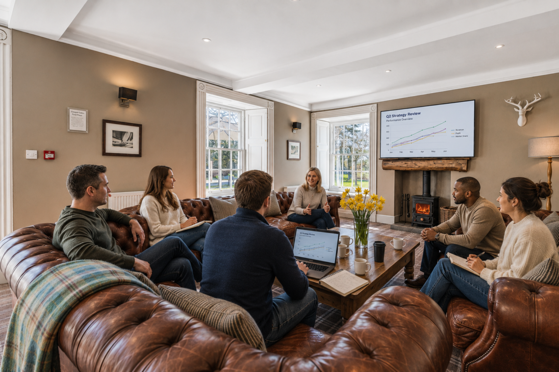 The perfect small company off-site meeting venue